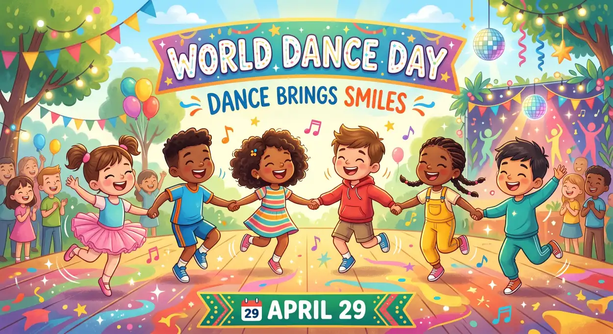 Free Download Dance Day Party Decoration Ideas - High Quality World Dance Day 2026 Image