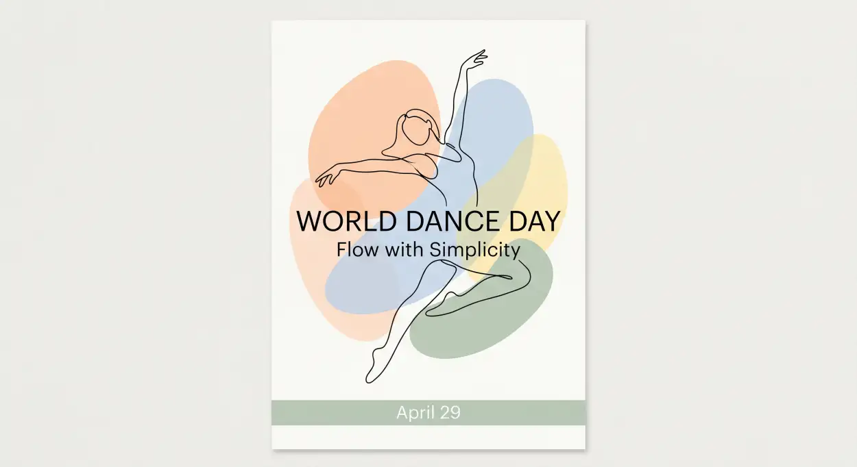 Free Download Dance Day Poster Making Ideas - High Quality World Dance Day 2026 Image