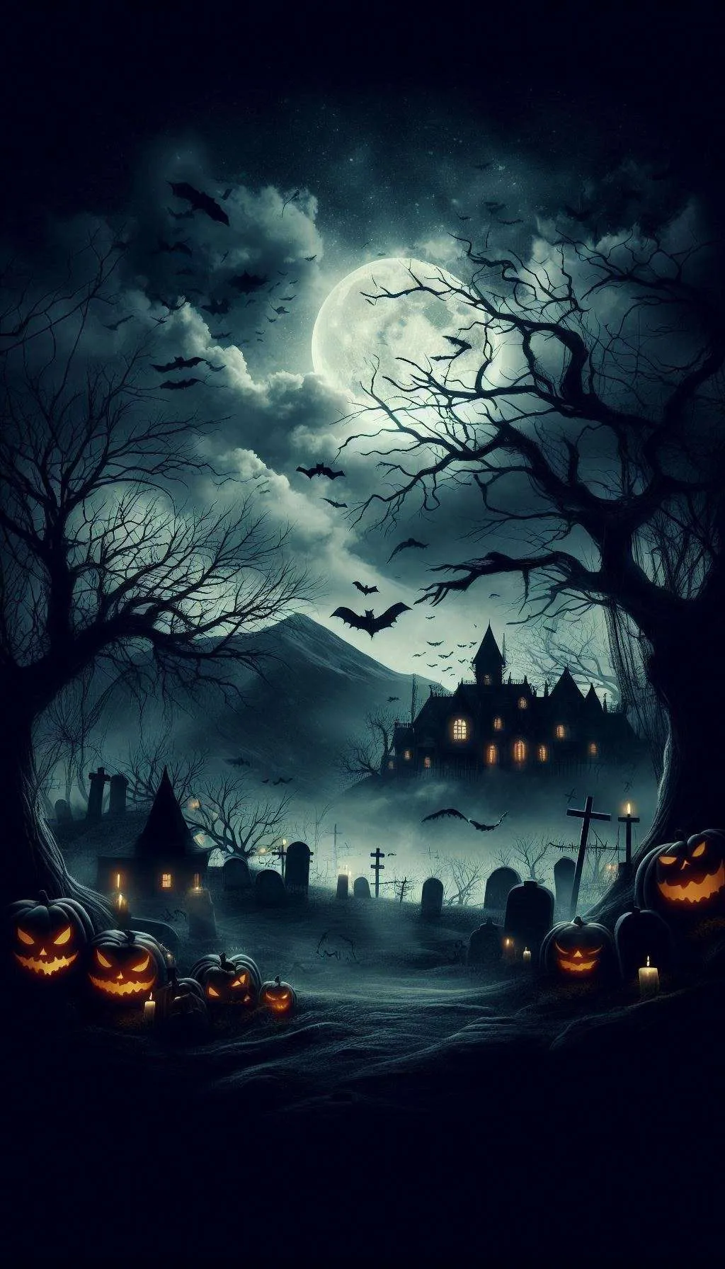 Dark And Eerie Halloween Background Illustrations - Royalty Free Halloween Background Image | Pngmagic Free Download Dark And Eerie Halloween Background Illustrations - High Quality Halloween Background Background