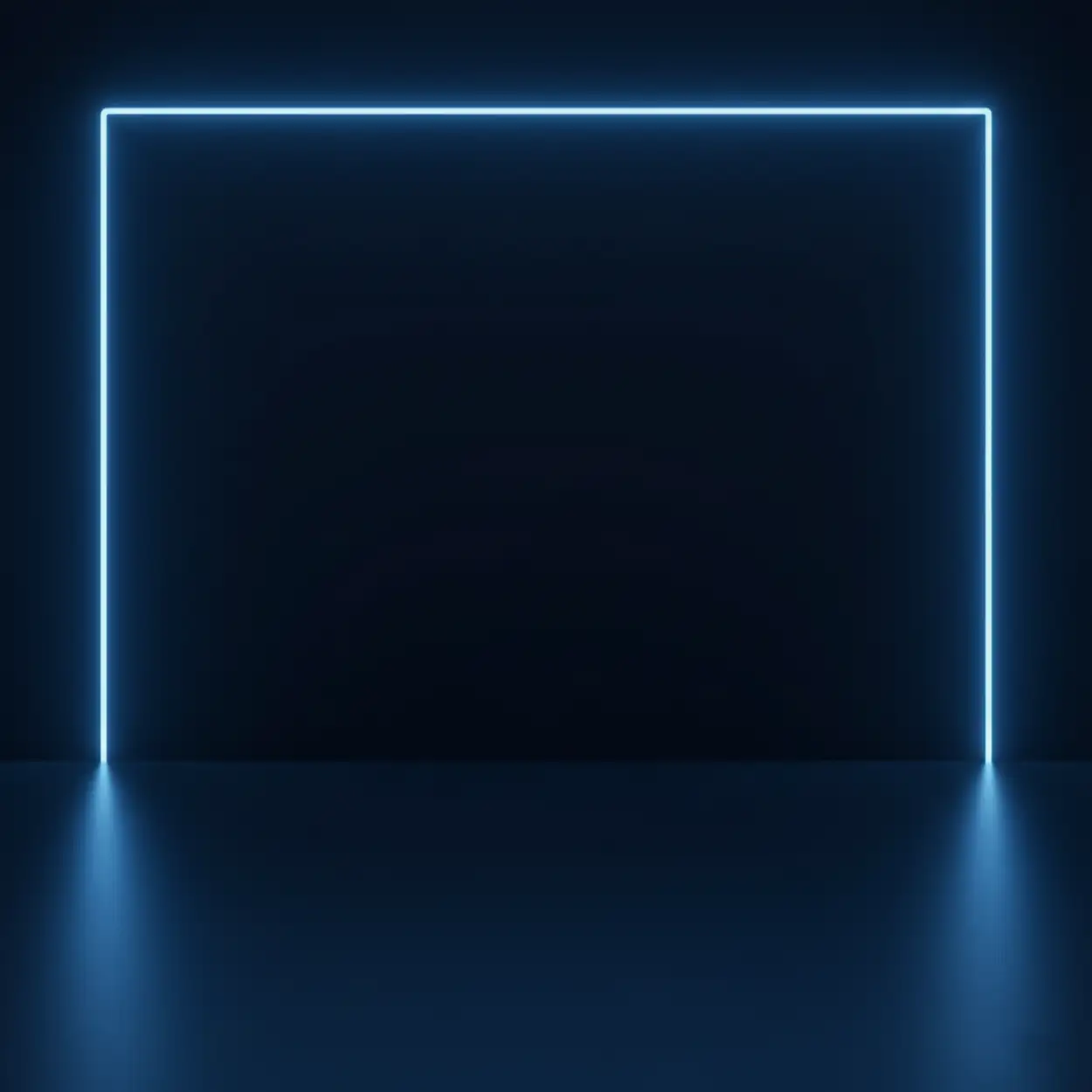Free Download Deep Blue Gradient YouTube Thumbnail Background With Light Effect - High Quality Blue YouTube Thumbnail Background Background