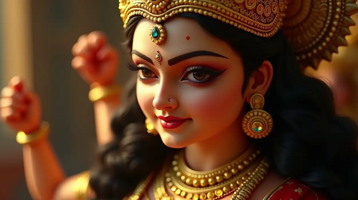 Devi Durga Photos With Her Nine Forms - Royalty Free Godess Maa Durga Image | Pngmagic Free Download Devi Durga Photos With Her Nine Forms - High Quality Godess Maa Durga Background