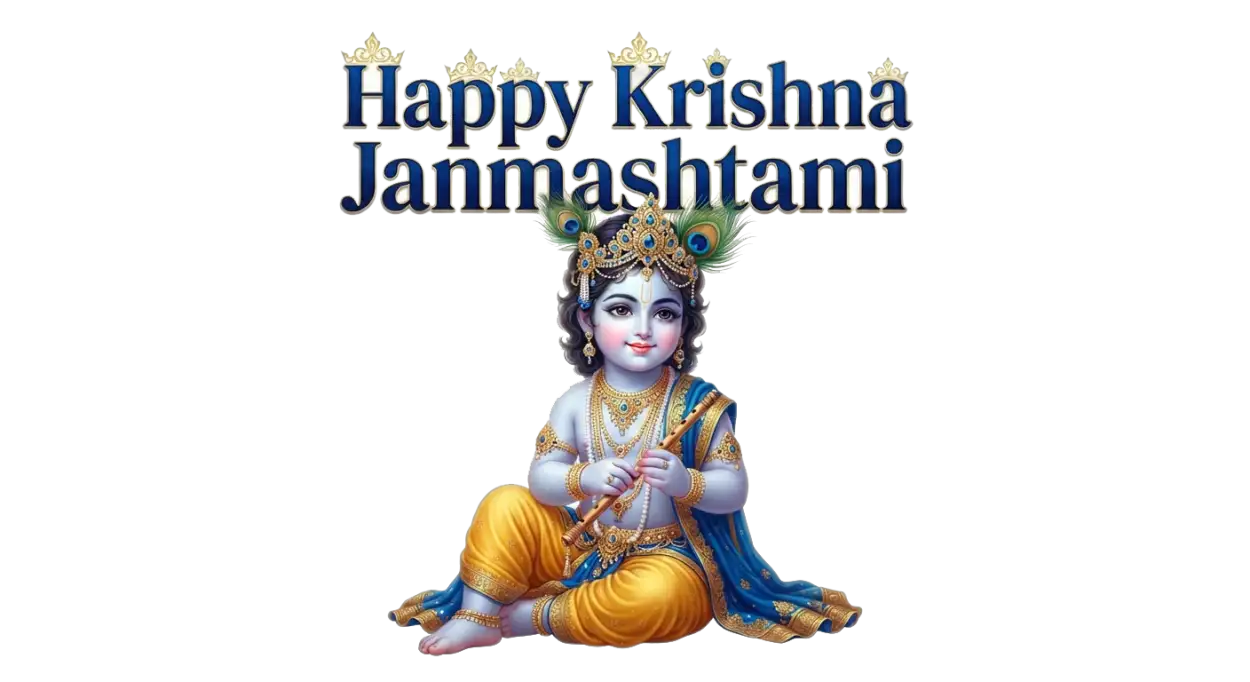 Free Download Devotional Krishna Janmashtami Png Transparent Background - High Quality Krishna Janmashtami Png 2026 Transparent PNG