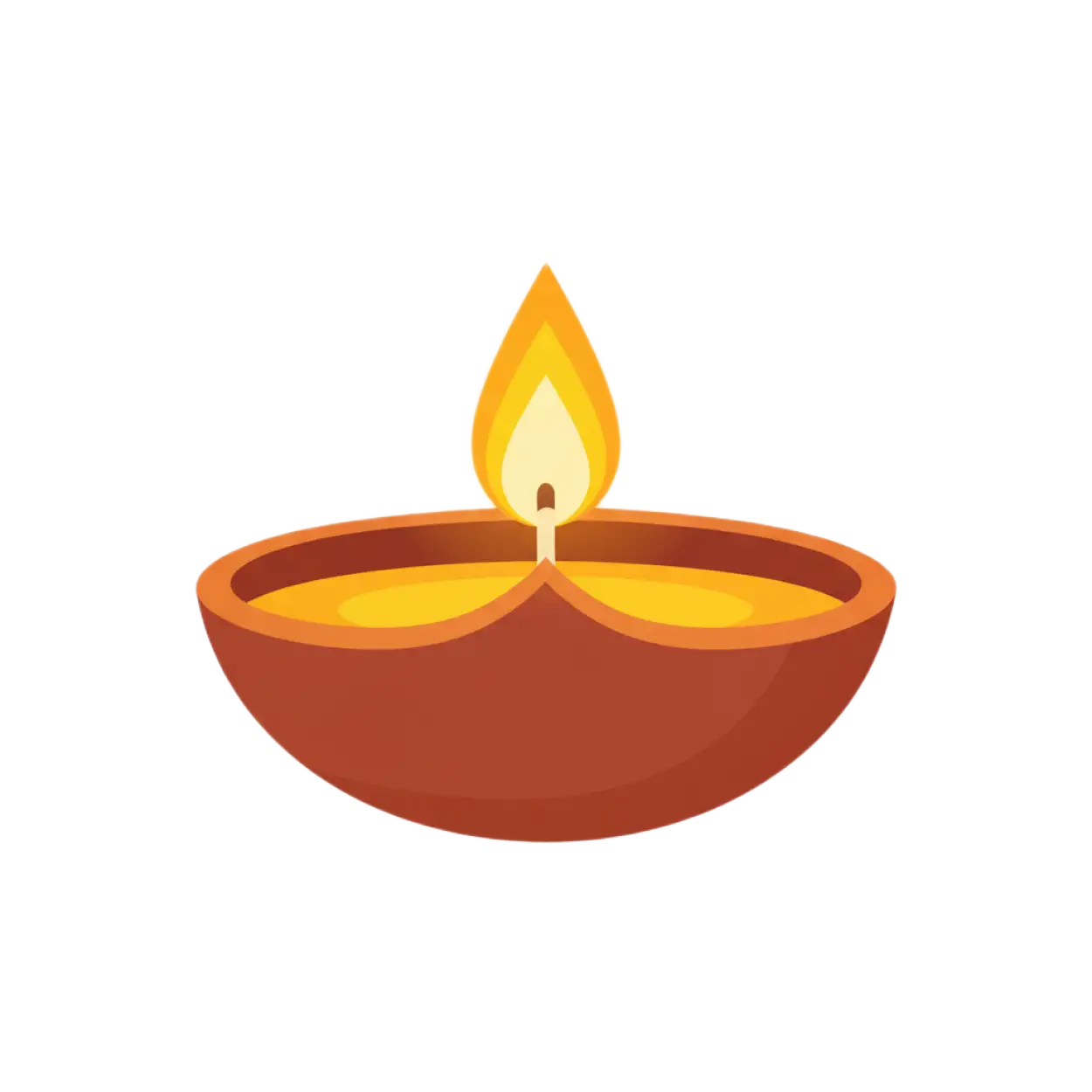 Free Download Traditional Indian Oil Diya Png Clipart High Quality - High Quality Diya Png PNG Image