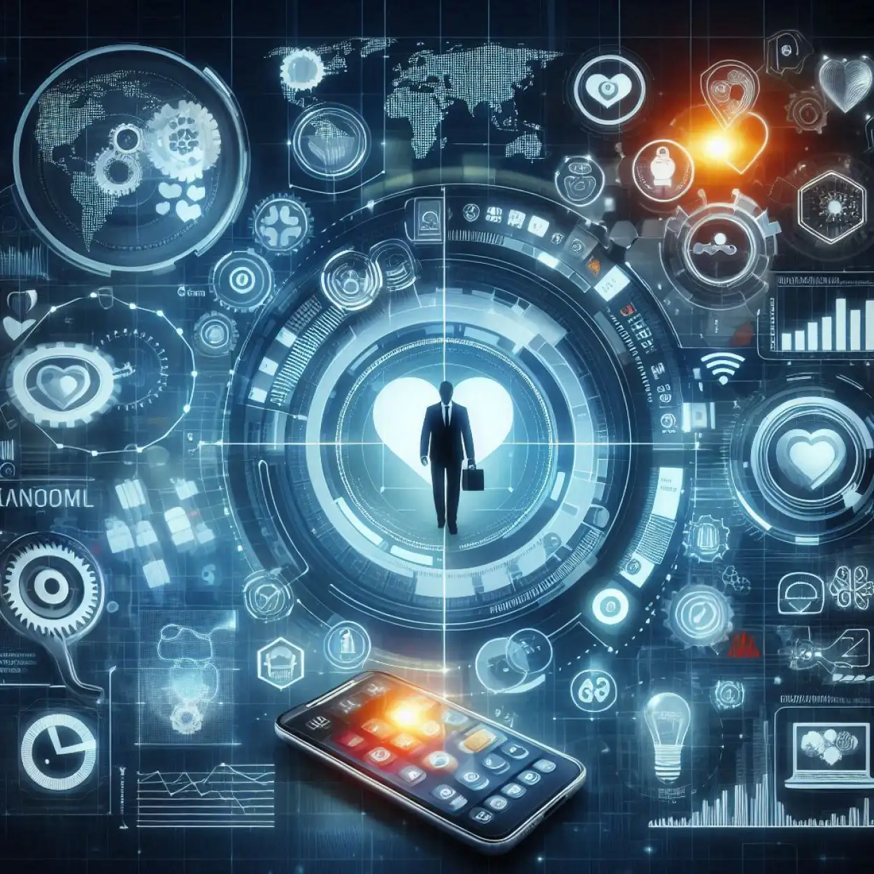 Digital Marketing Analytics Technology Background - Royalty Free Technology Background Image | Pngmagic Free Download Digital Marketing Analytics Technology Background - High Quality Technology Background Background