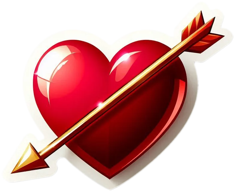 Dil Png With Arrows For Love Symbols - Royalty Free Dil Png Image | Pngmagic Free Download Dil Png With Arrows For Love Symbols - High Quality Dil Png PNG Image