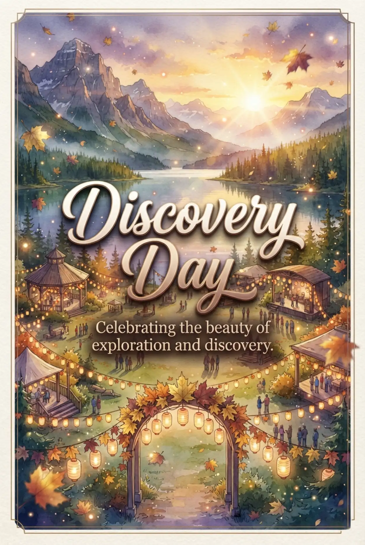 Free Download Discovery Day 2026 Creative Poster - High Quality Discovery Day 2026 Image