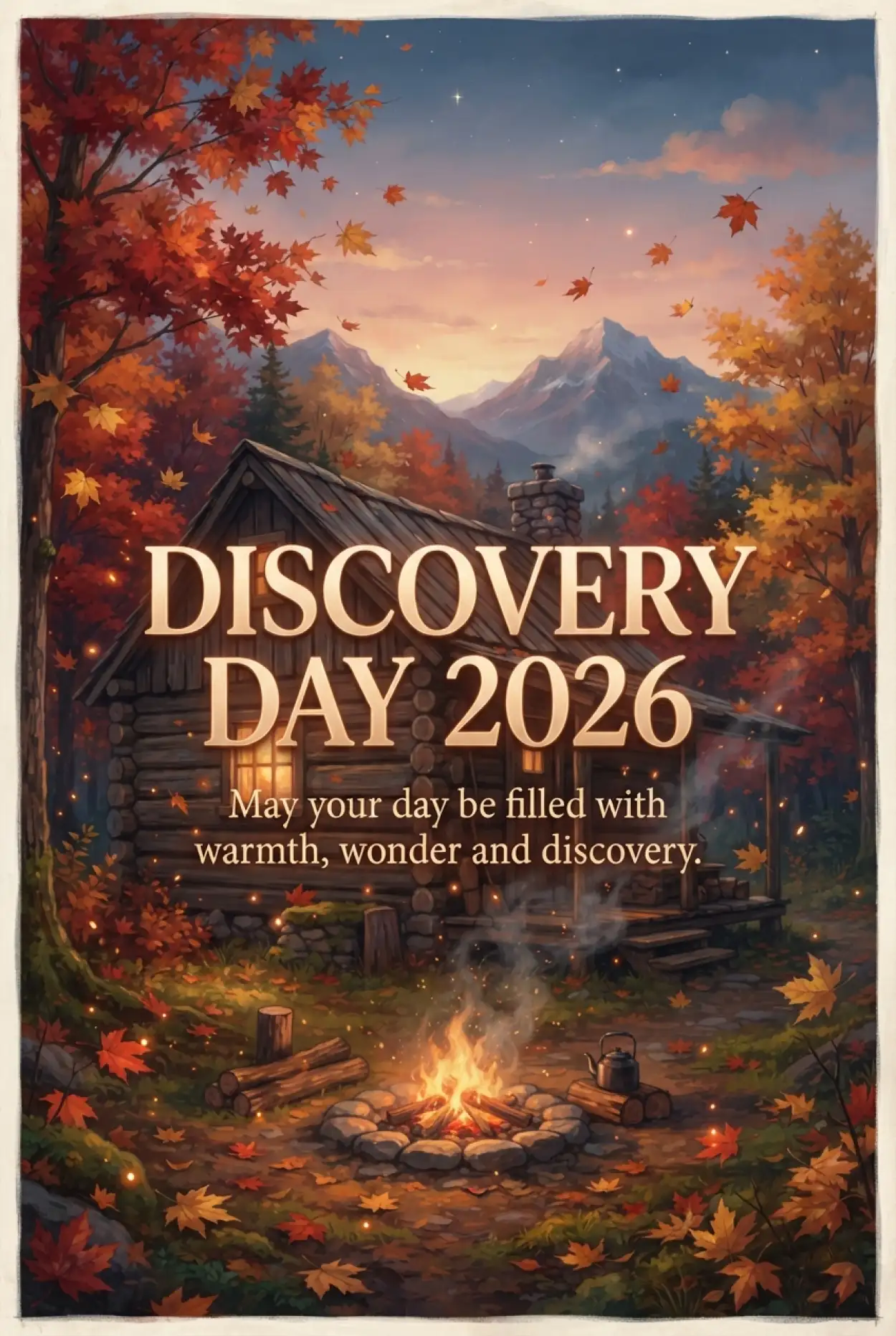 Free Download Discovery Day 2026 Modern Poster - High Quality Discovery Day 2026 Image
