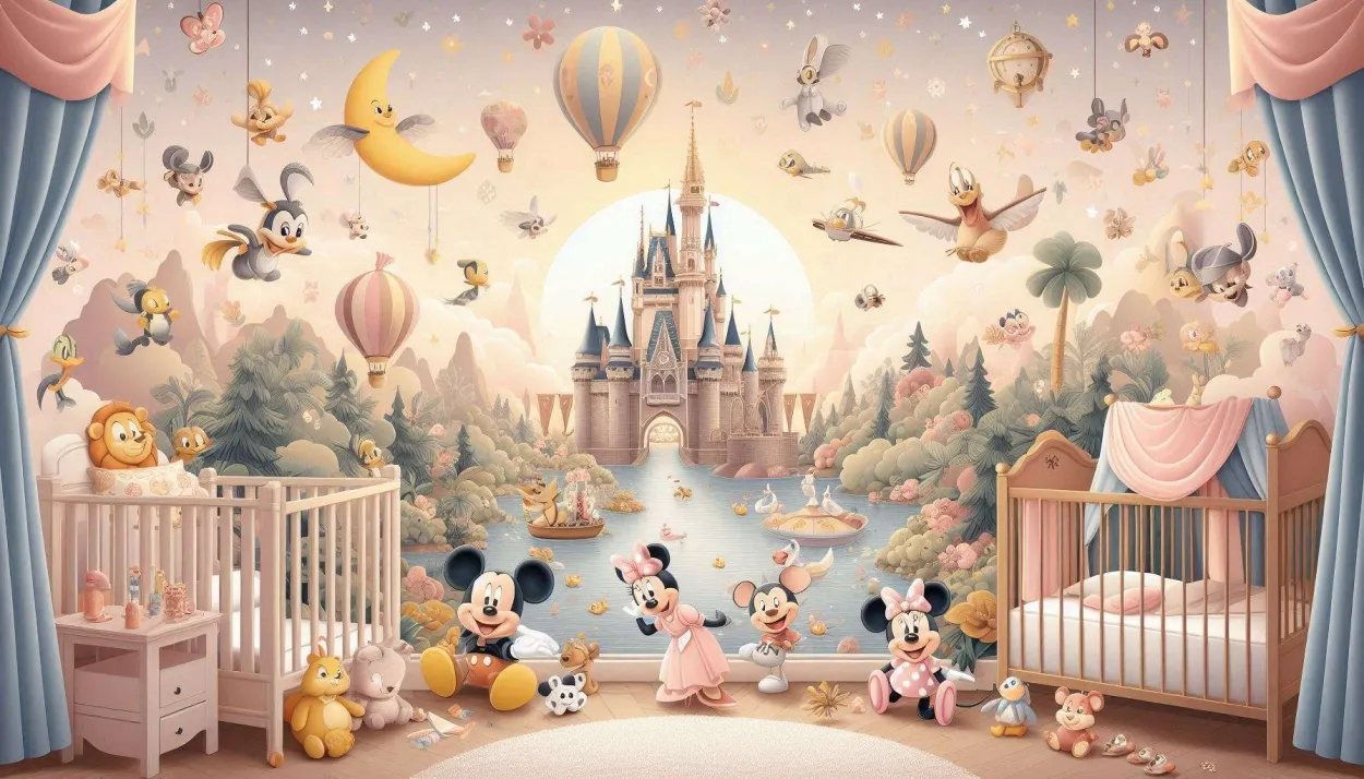 Free Download Disney Wallpaper For Baby Nursery Decor - High Quality Disney Wallpaper Background