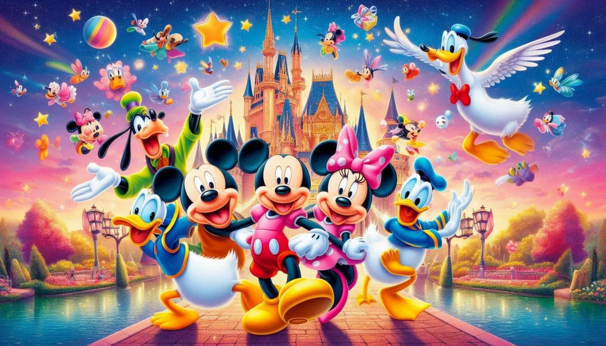 Disney Wallpaper With Favorite Characters - Royalty Free Disney Wallpaper Image | Pngmagic Free Download Disney Wallpaper With Favorite Characters - High Quality Disney Wallpaper Background