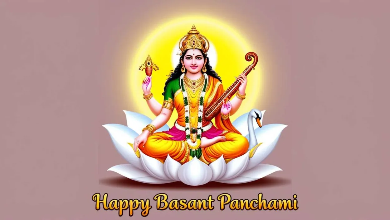 Divine Yellow Aura Saraswati Maa Background Images - Royalty Free Yellow-themed Backgrounds For Basant Panchami Image | Pngmagic Free Download Divine Yellow Aura Saraswati Maa Background Images - High Quality Yellow-themed Backgrounds For Basant Panchami Background