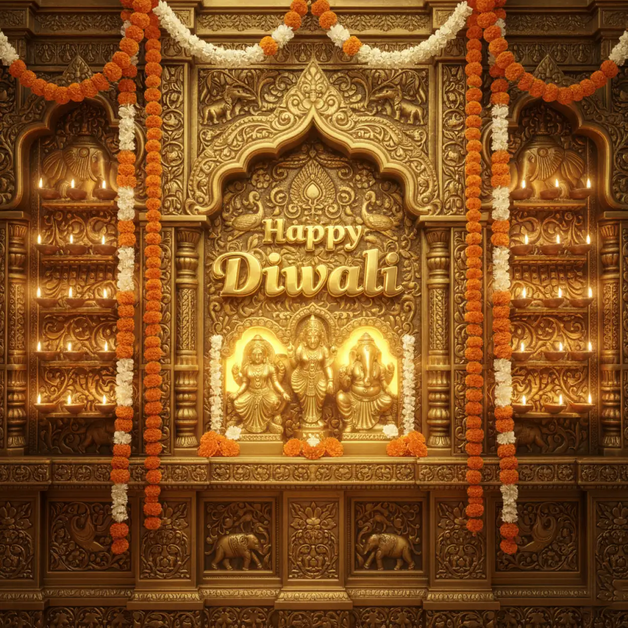 Free Download Diwali 2025 Celebration Wishes In English - High Quality Happy Diwali 2025 Wishes Background