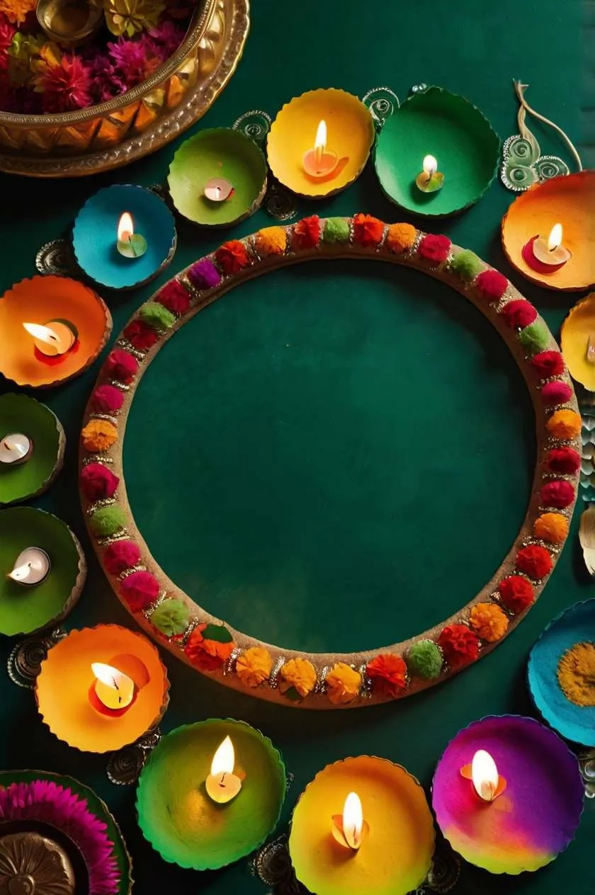Free Download Diwali Lights Backgrounds For Greeting Cards - High Quality Diwali Background Background