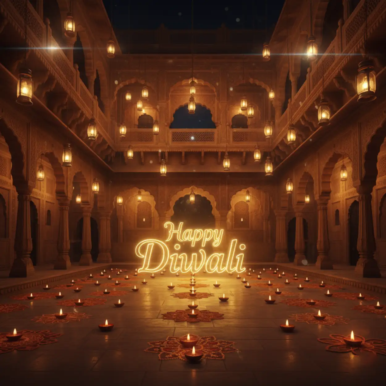 Free Download Diy Happy Diwali 2025 Invitation Template - High Quality Happy Diwali 2025 Wishes Background