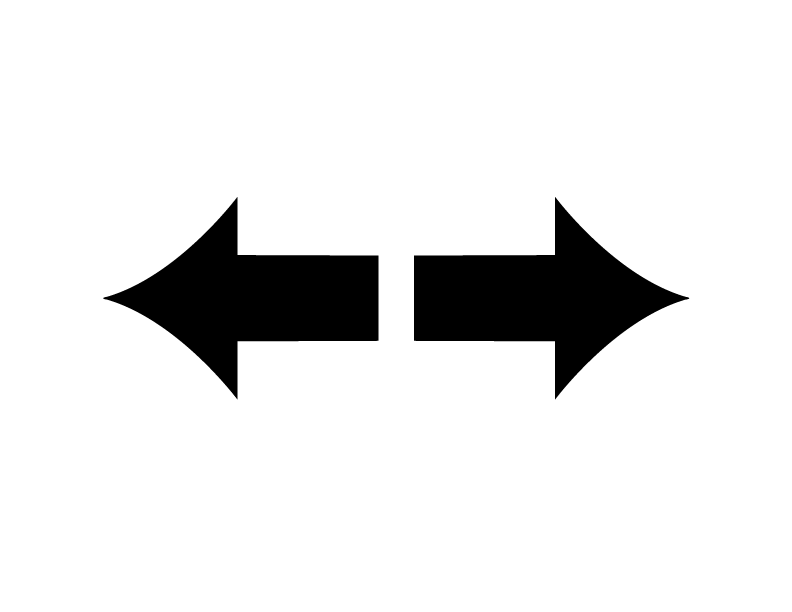 Free Download Double Sided Arrow Png - High Quality Arrow PNG Image