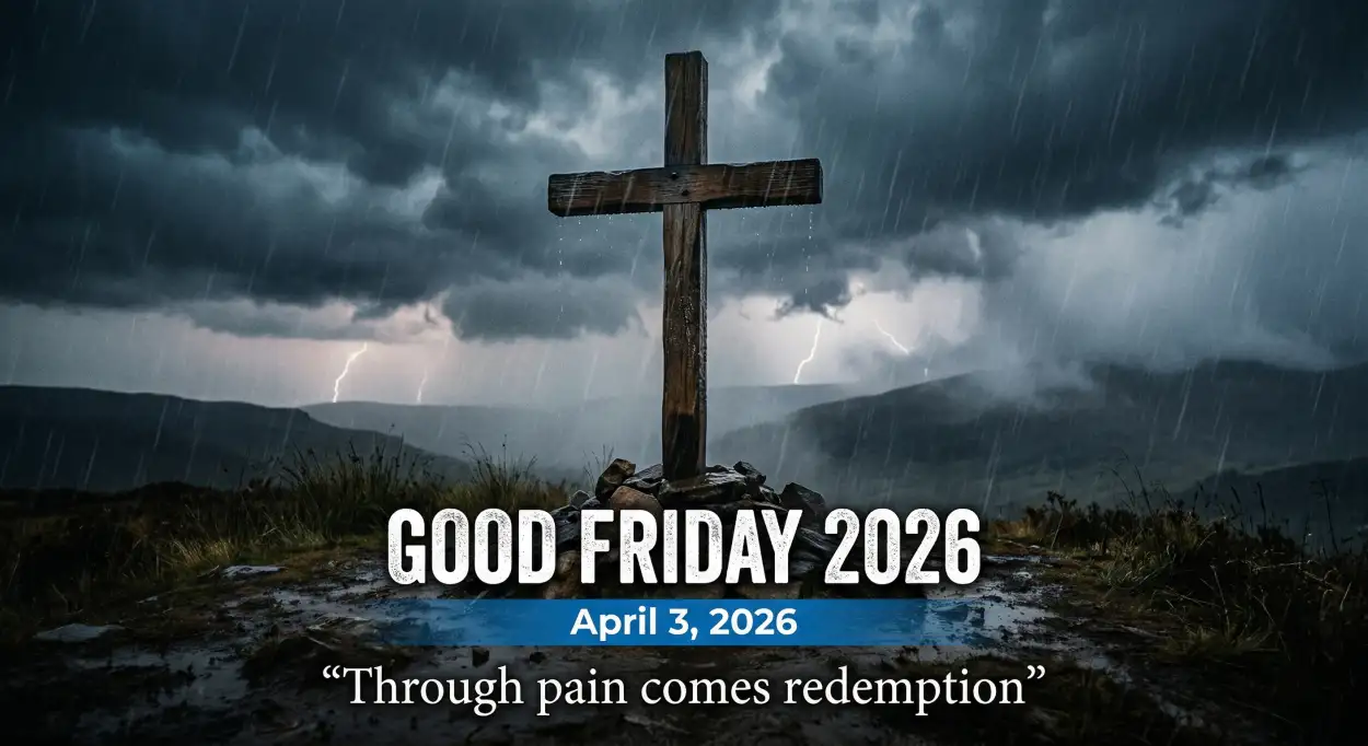 Free Download Download Good Friday Cross Png Transparent - High Quality Good Friday 2026 Transparent PNG
