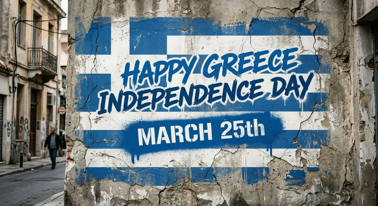 Free Download Download Greece Independence Day Images Free - High Quality Happy Greece Independence Day 2026 Image