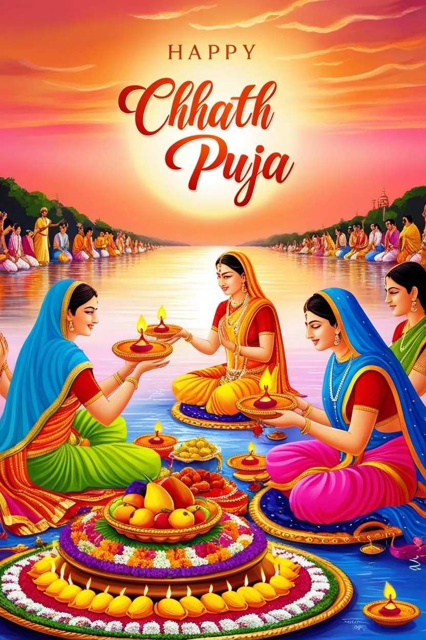 Download Happy Chhath Puja Wallpapers For Wishes - Royalty Free Happy Chhath Puja Image | Pngmagic Free Download Download Happy Chhath Puja Wallpapers For Wishes - High Quality Happy Chhath Puja Background