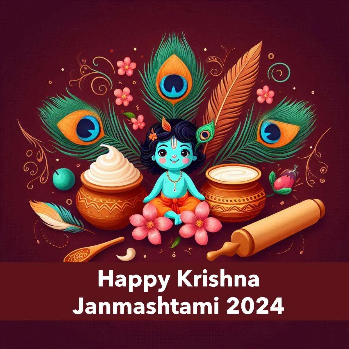 Download Happy Krishna Janmashtami Images With Child Krishna And Flute - Royalty Free Happy Krishna Janmashtami Image | Pngmagic Free Download Download Happy Krishna Janmashtami Images With Child Krishna And Flute - High Quality Happy Krishna Janmashtami Background