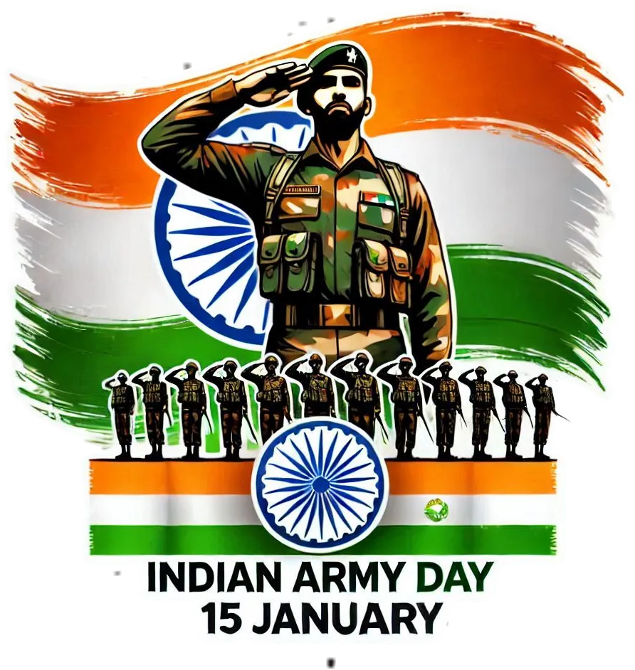 Free Download Download Transparent Indian Army Day Png 2025 - High Quality Indian Army Day Png PNG Image
