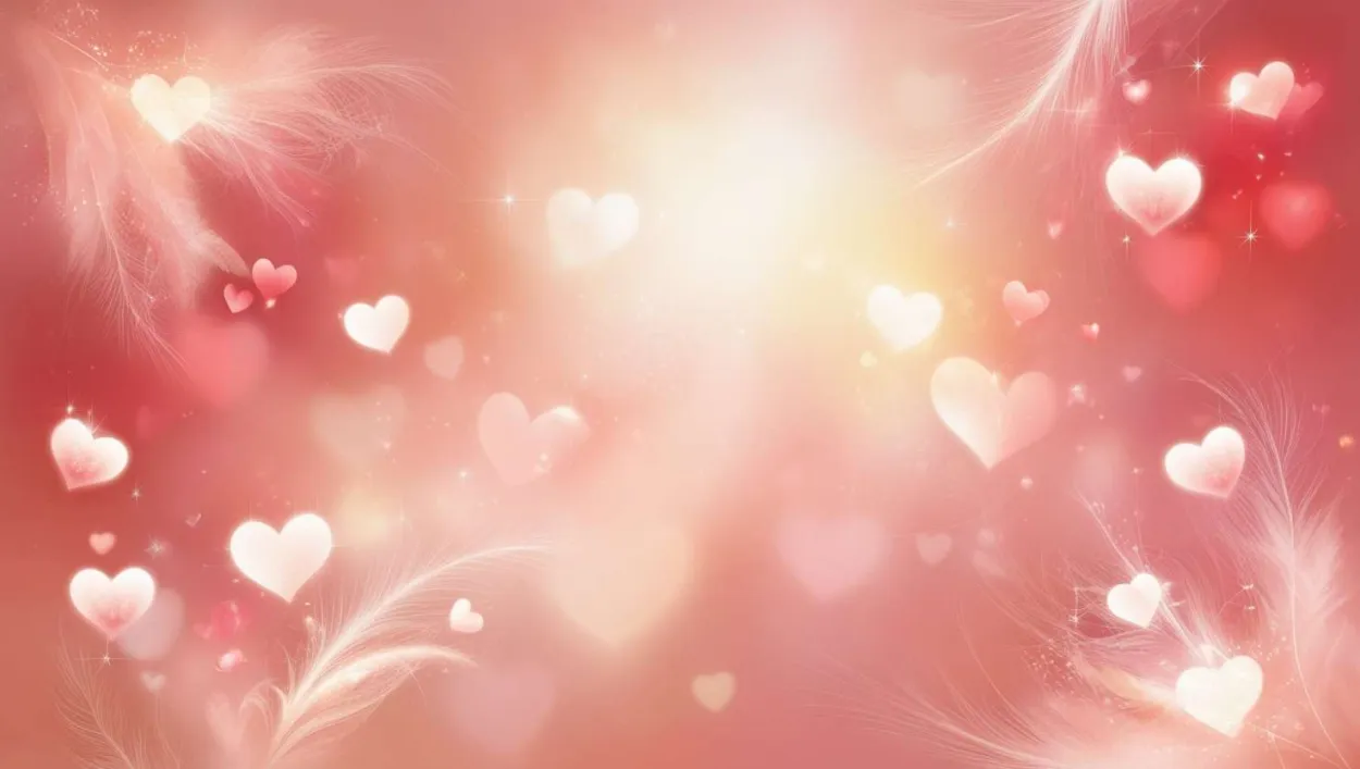 Free Download Download Valentine Day Red And Pink Backgrounds With Hearts And Flowers - High Quality Red And Pink Backgrounds For Valentine Day Background