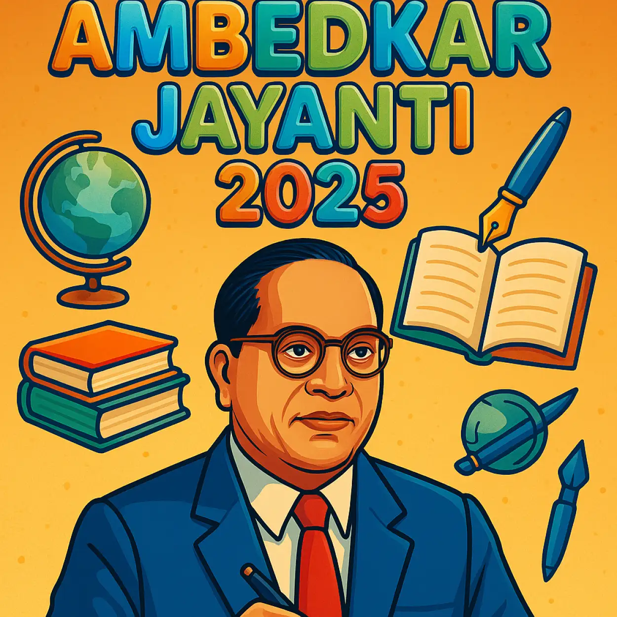 Dr. Ambedkar PNG Jayanti 2025 With Message - Royalty Free Happy Ambedkar Jayanti 2025 Image | Pngmagic Free Download Dr. Ambedkar PNG Jayanti 2025 With Message - High Quality Happy Ambedkar Jayanti 2025 PNG Image