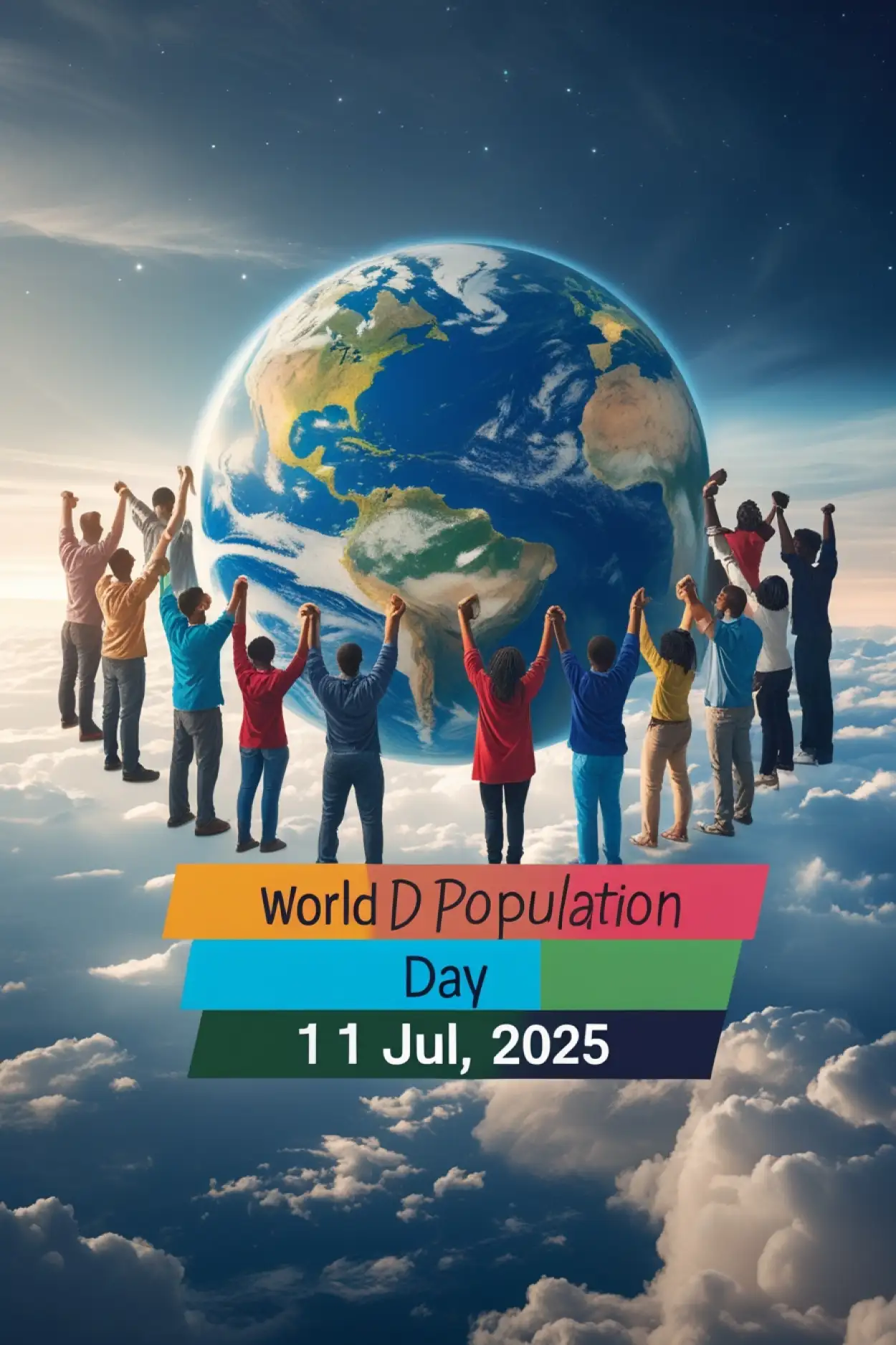 Drawing Ideas For World Population Day - Royalty Free World Population Day Image | Pngmagic Free Download Drawing Ideas For World Population Day - High Quality World Population Day Background