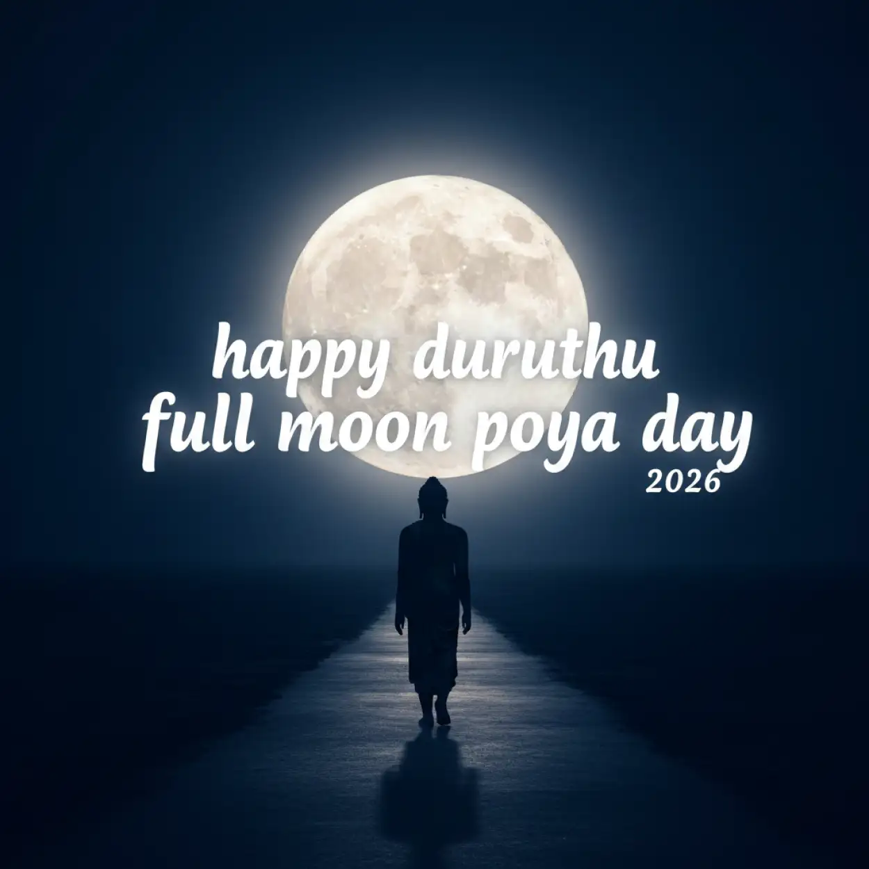 Free Download Duruthu Poya Day Buddhist Background Image - High Quality Happy Duruthu Full Moon Poya Day 2026 Background