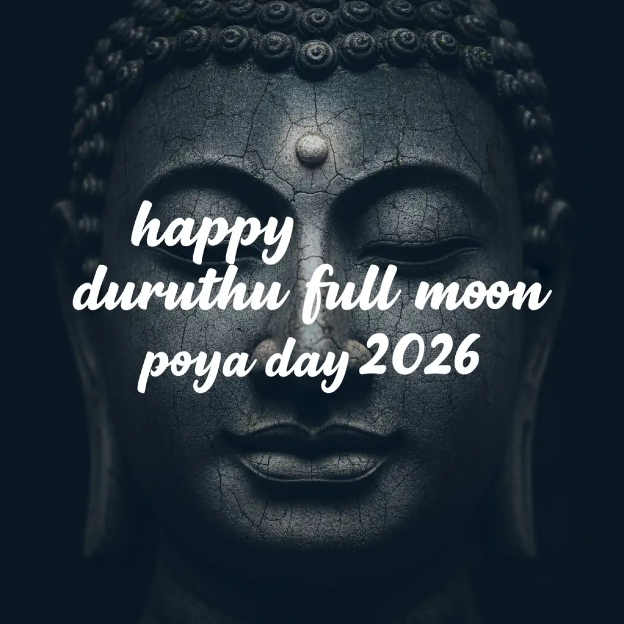 Free Download Duruthu Poya Day Greeting Card 2026 - High Quality Happy Duruthu Full Moon Poya Day 2026 Background