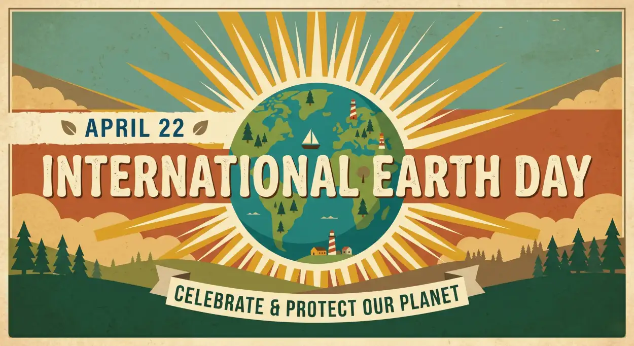Free Download Earth Day 2026 Banner Design - High Quality International Earth Day 2026 Image