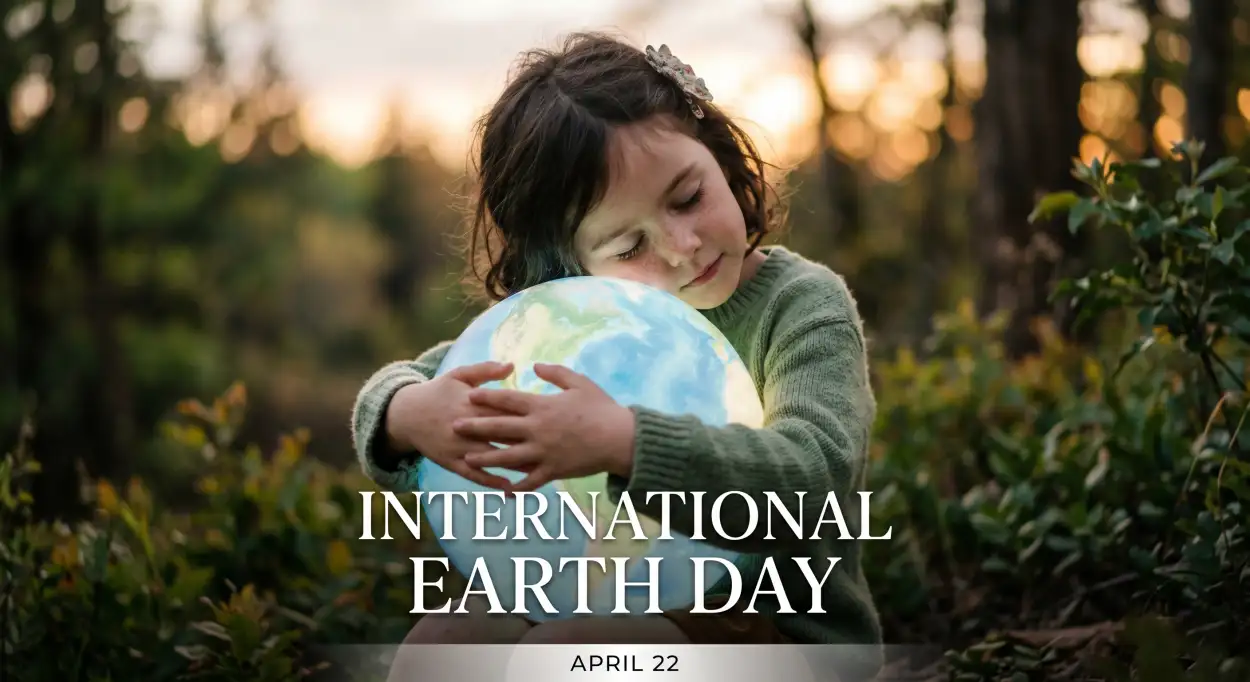 Free Download Earth Day 2026 Slogan For Kids - High Quality International Earth Day 2026 Image