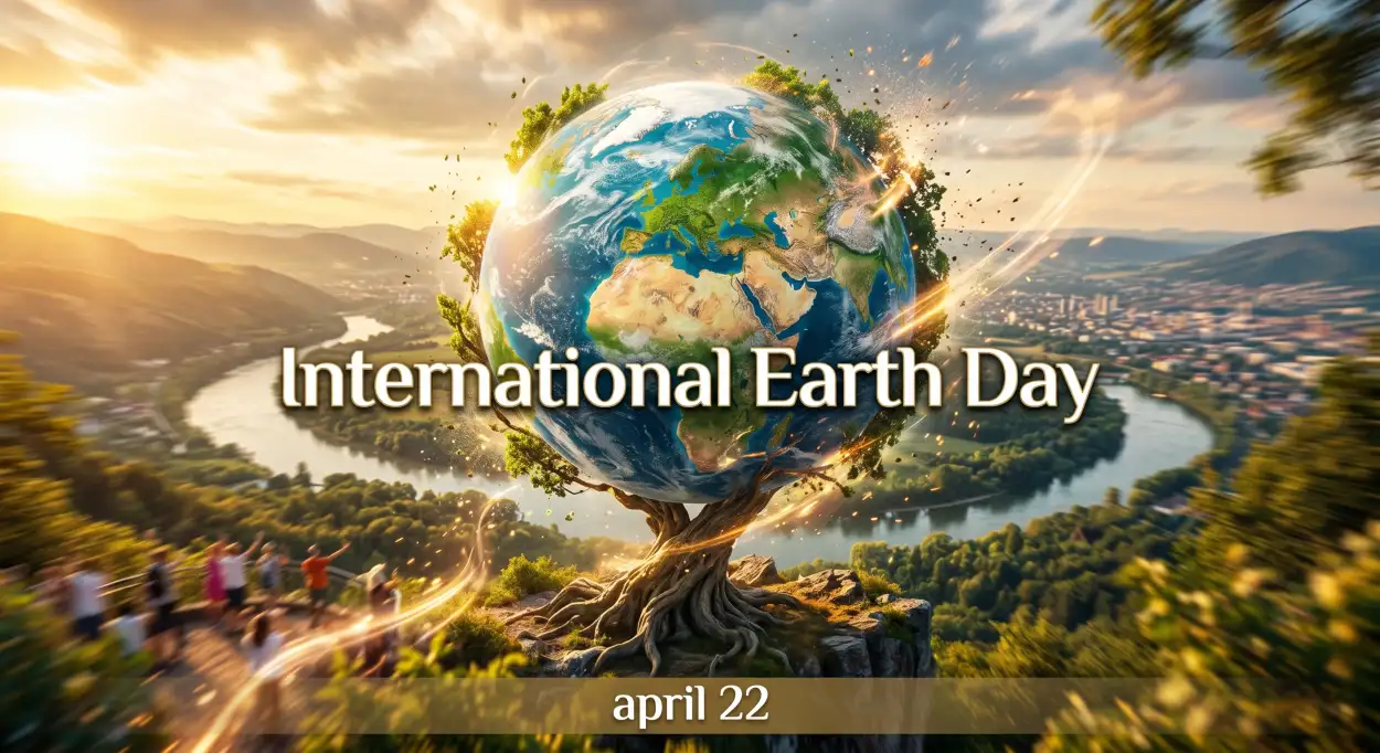Free Download Earth Day 2026 Speech In Hindi - High Quality International Earth Day 2026 Image