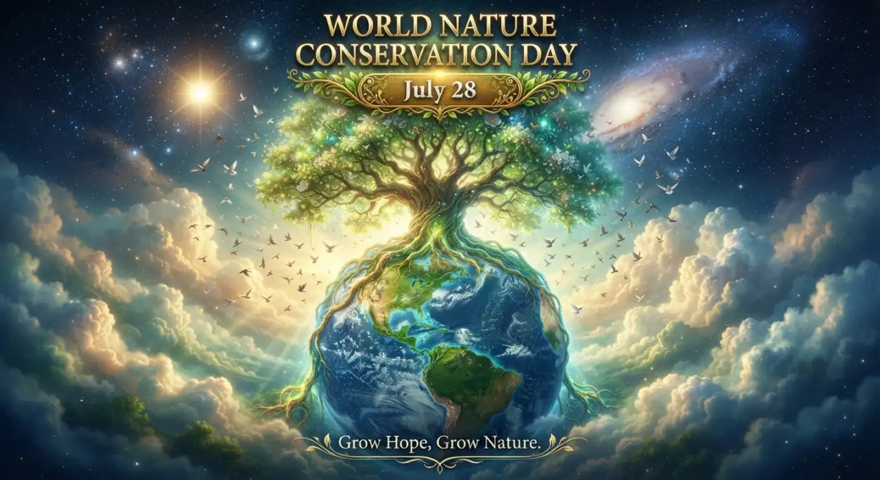 Free Download Earth In Human Hands Conservation Concept - High Quality World Nature Conservation Day 2026 Image