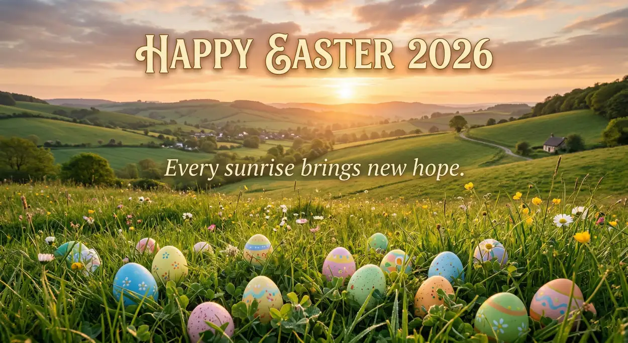 Free Download Easter 2026 Captions For Facebook Posts - High Quality Happy Easter 2026 Image