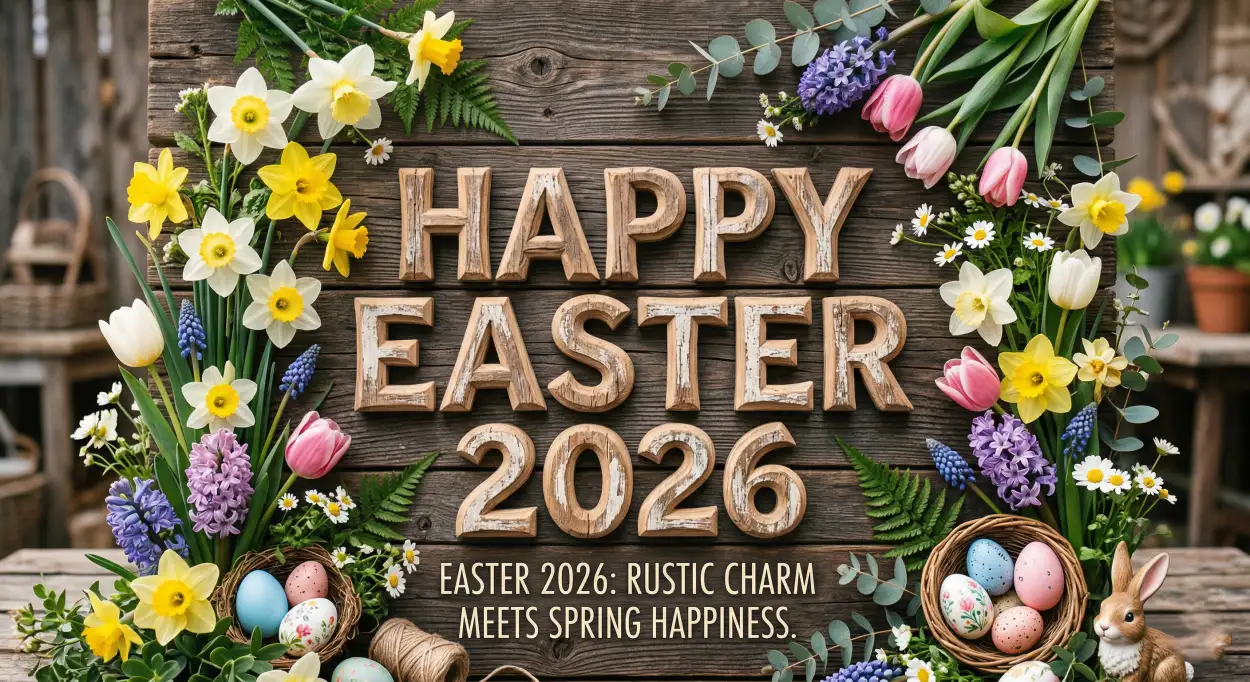 Free Download Easter 2026 Church Greeting Ideas - High Quality Happy Easter 2026 Image