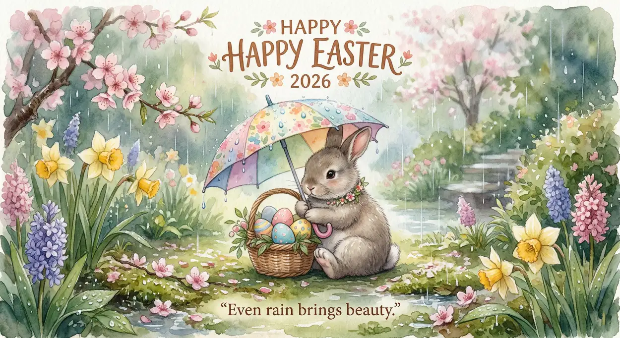 Free Download Easter 2026 Home Decoration Quotes - High Quality Happy Easter 2026 Image
