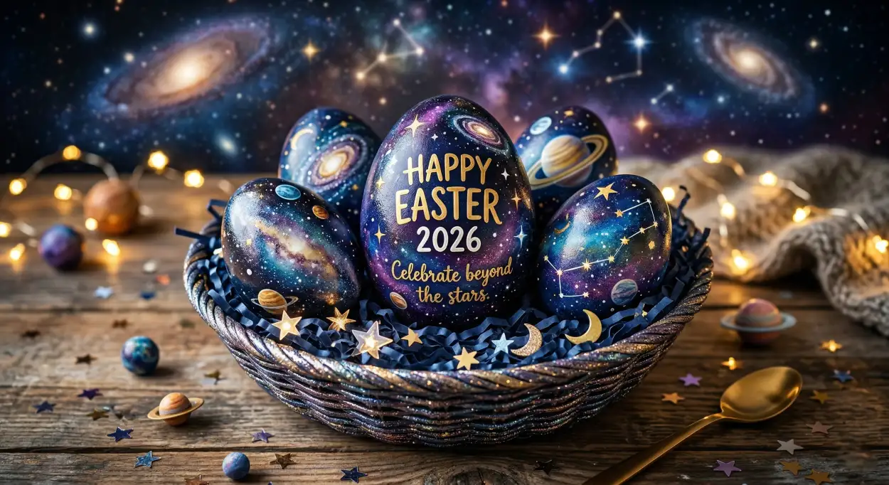 Free Download Easter 2026 Messages In French - High Quality Happy Easter 2026 Image