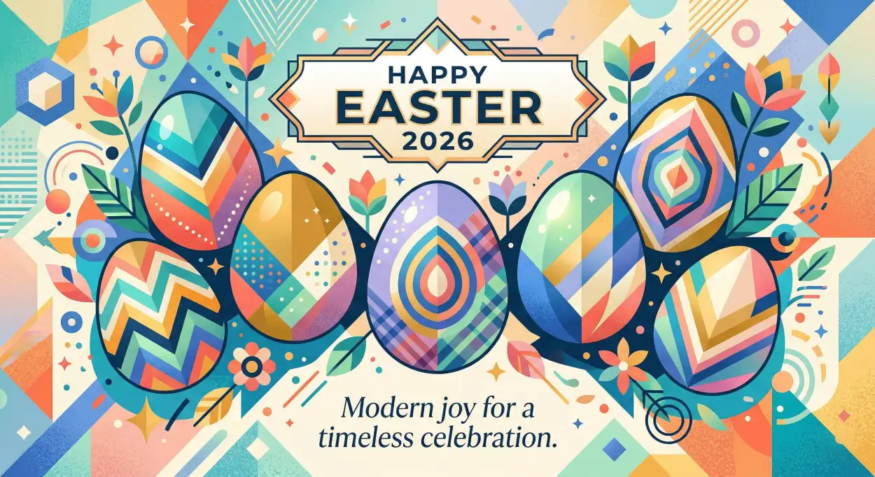 Free Download Easter 2026 Messages With Cultural Twists - High Quality Happy Easter 2026 Image