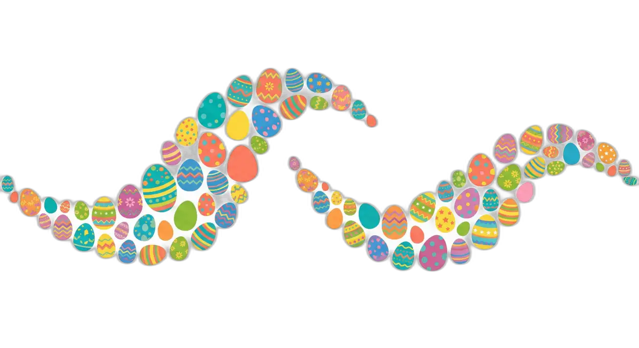 Free Download Easter Eggs Png For Kids Project - High Quality Easter Eggs Png Transparent PNG