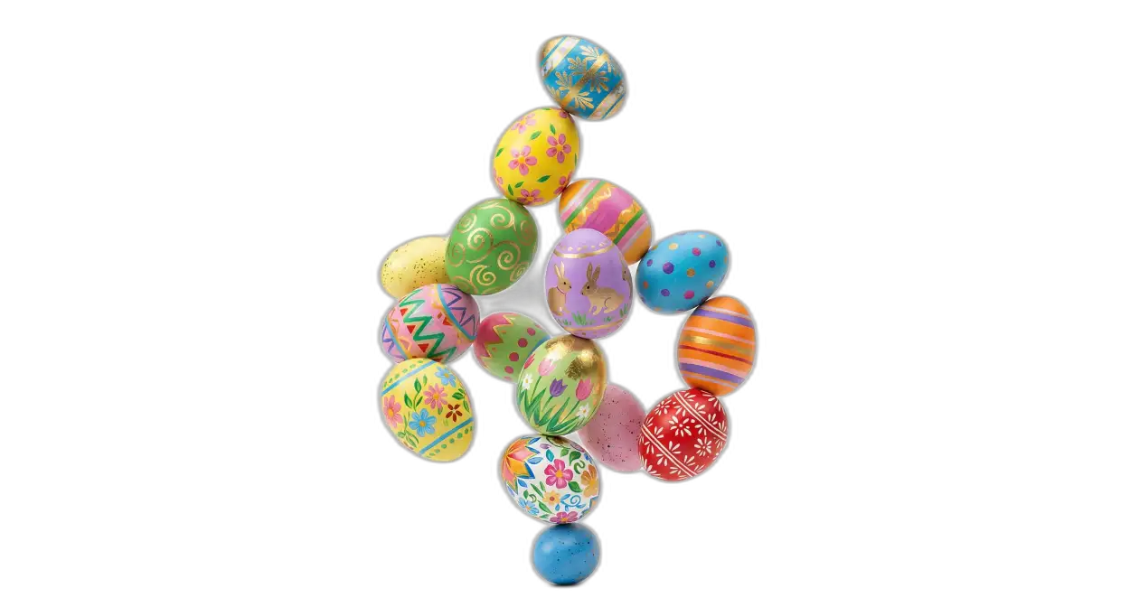 Free Download Easter Eggs Png High Resolution - High Quality Easter Eggs Png Transparent PNG