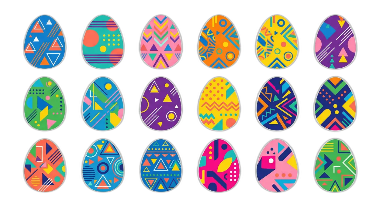 Free Download Easter Eggs Png Pack Free Download - High Quality Easter Eggs Png Transparent PNG
