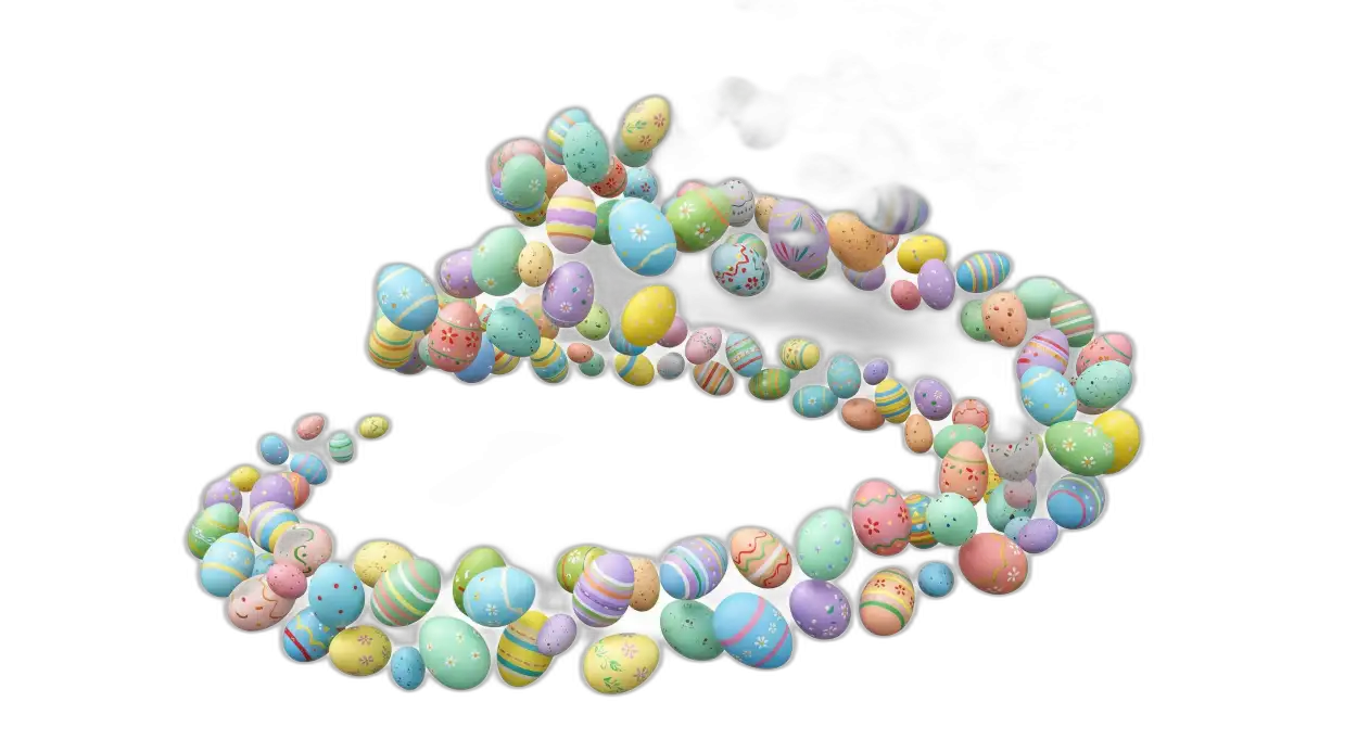 Free Download Easter Eggs Png Transparent Background - High Quality Easter Eggs Png Transparent PNG