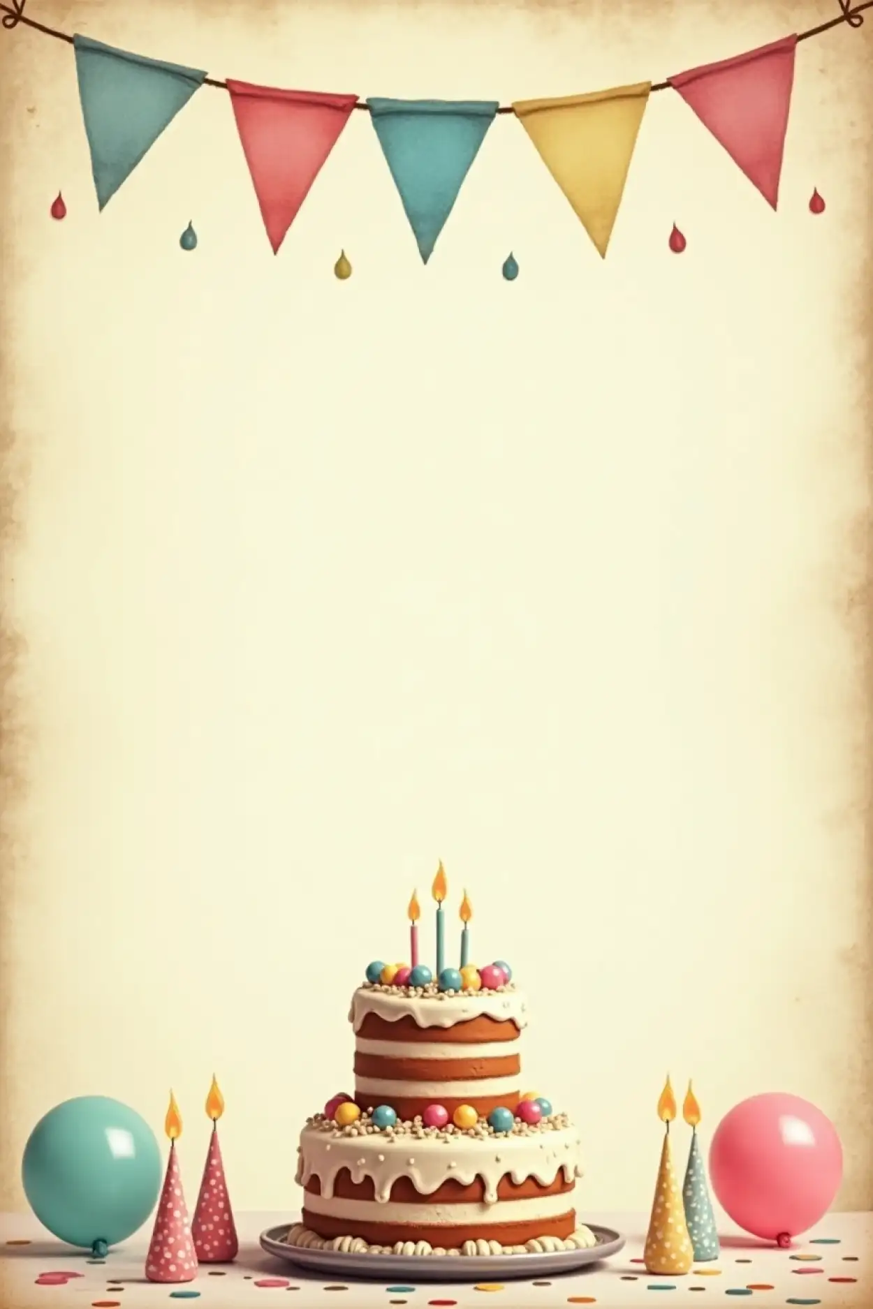Free Download Editable Birthday Background For Greeting Cards - High Quality Birthday Background Background Image