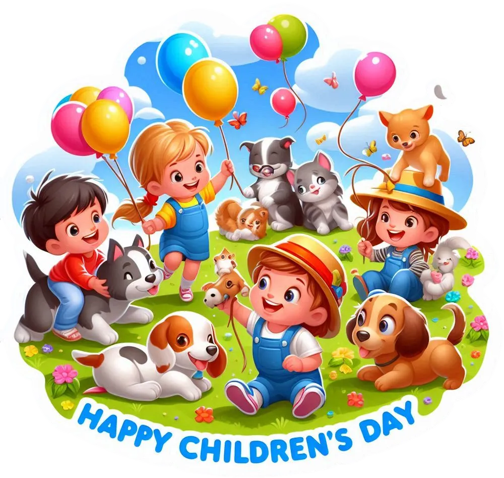 Editable Happy Childrens Day Png Files - Royalty Free Childrens Day Image | Pngmagic Free Download Editable Happy Childrens Day Png Files - High Quality Childrens Day PNG Image
