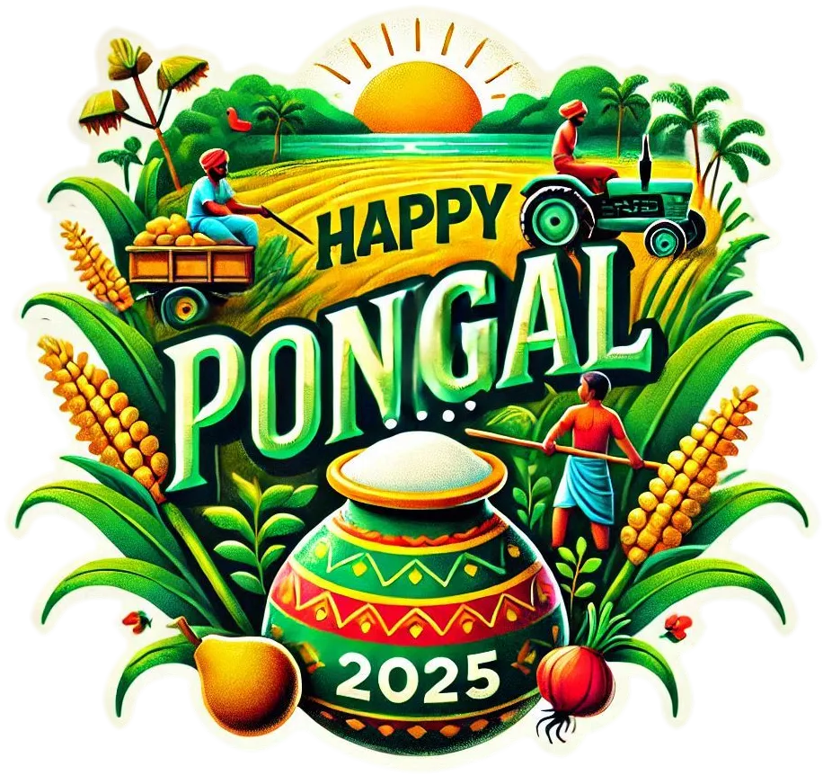 Editable Happy Pongal 2025 Png Images - Royalty Free Happy Pongal 2025 Png Image | Pngmagic Free Download Editable Happy Pongal 2025 Png Images - High Quality Happy Pongal 2025 Png PNG Image