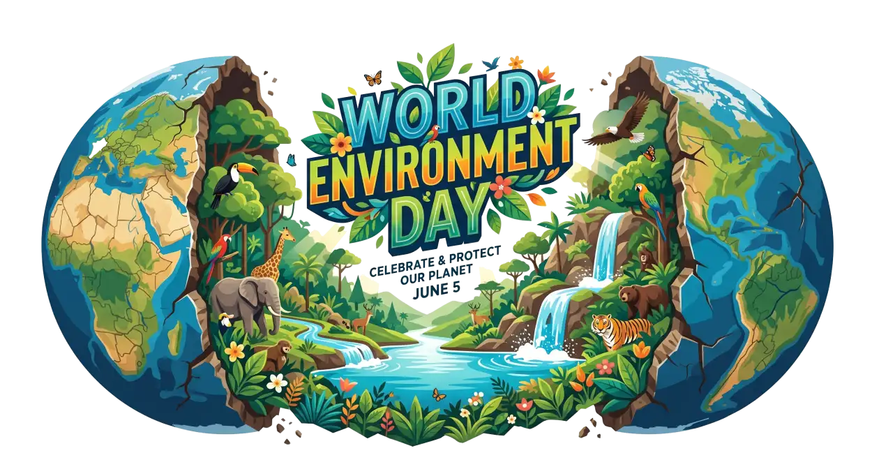 Free Download Editable World Environment Day Png - High Quality World Environment Day Png Transparent PNG