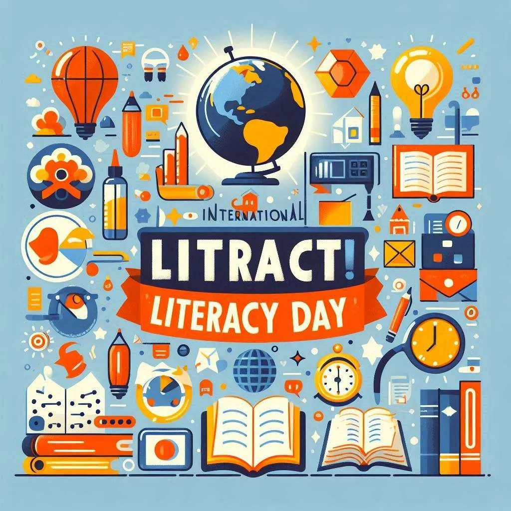 Educational International Literacy Day Infographics For Lesson Plans - Royalty Free Nternational Literacy Day Image | Pngmagic Free Download Educational International Literacy Day Infographics For Lesson Plans - High Quality Nternational Literacy Day Background