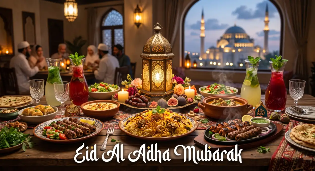 Free Download Eid Al Adha Greeting Card 4k Wallpaper 2026 - High Quality Eid Al Adha Greeting Card 2026 Image