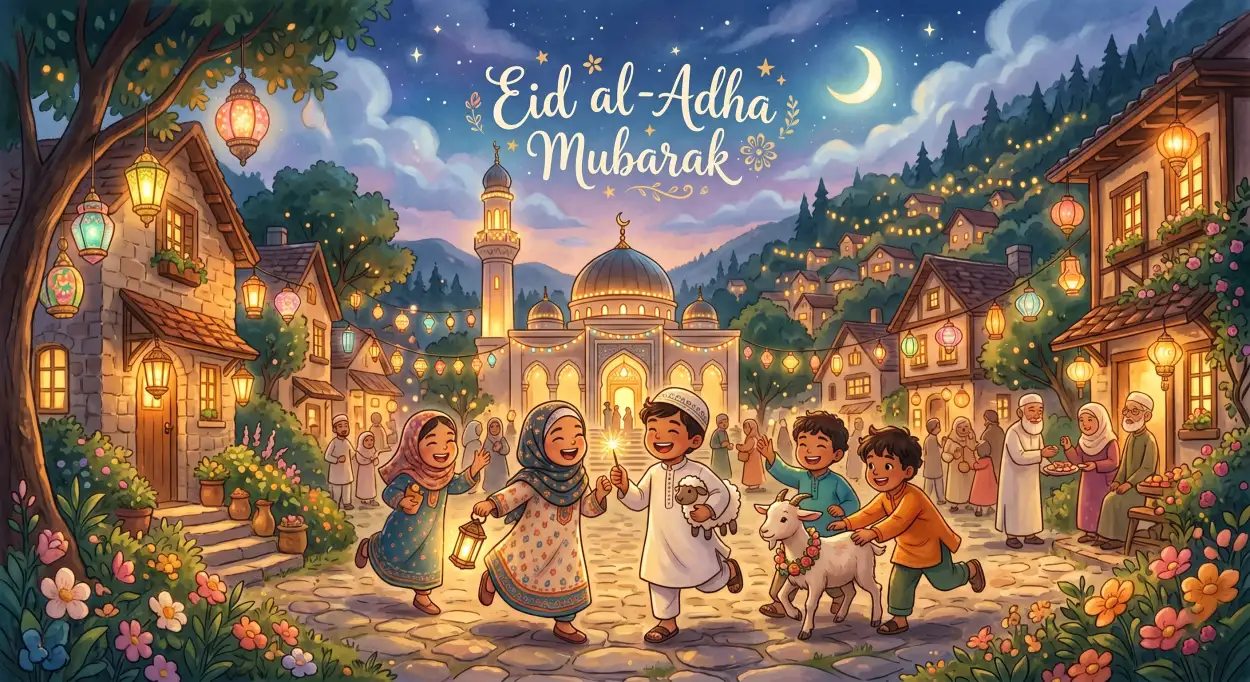 Free Download Eid Al Adha Mubarak 2026 Creative Bakrid Mubarak Images - High Quality Eid Al Adha Mubarak 2026 Image