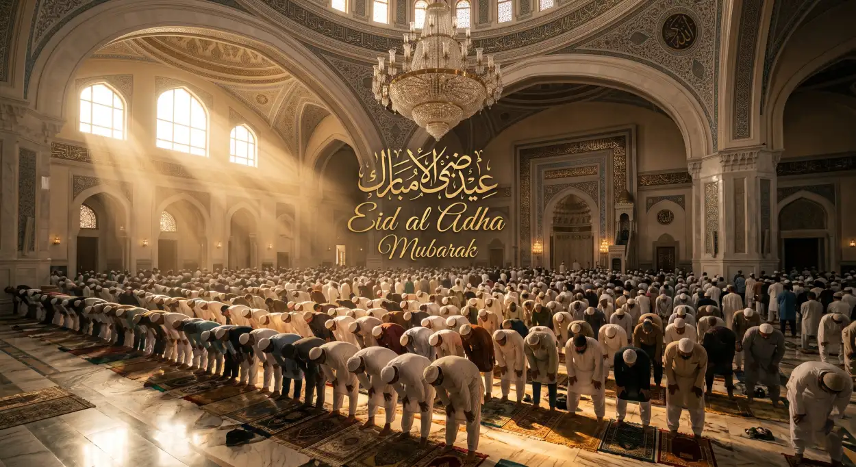 Free Download Eid Al Adha Mubarak 2026 Facebook Cover Photo Ideas - High Quality Eid Al Adha Mubarak 2026 Image