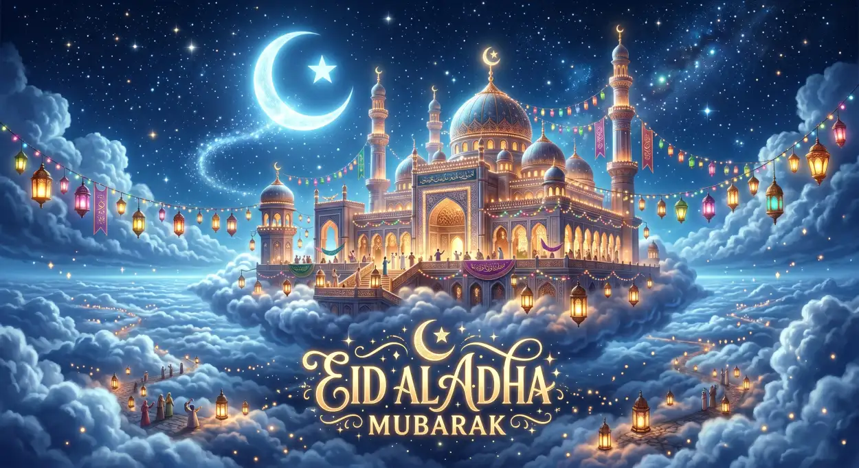 Free Download Eid Al Adha Mubarak 2026 Png Transparent Images - High Quality Eid Al Adha Mubarak 2026 Transparent PNG